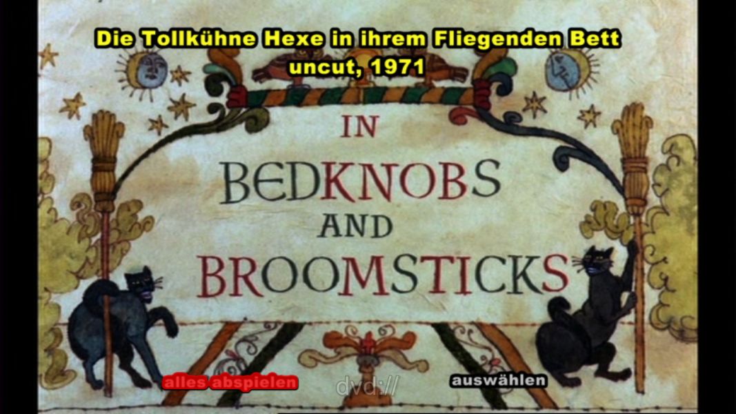 (Bild für) Die Tollkühne Hexe in ihrem fliegenden Bett - 1971 (DVD+R uncut)