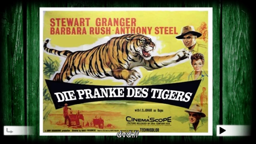 (Bild für) Die Pranke des Tigers - 1958 (DVD+R uncut)