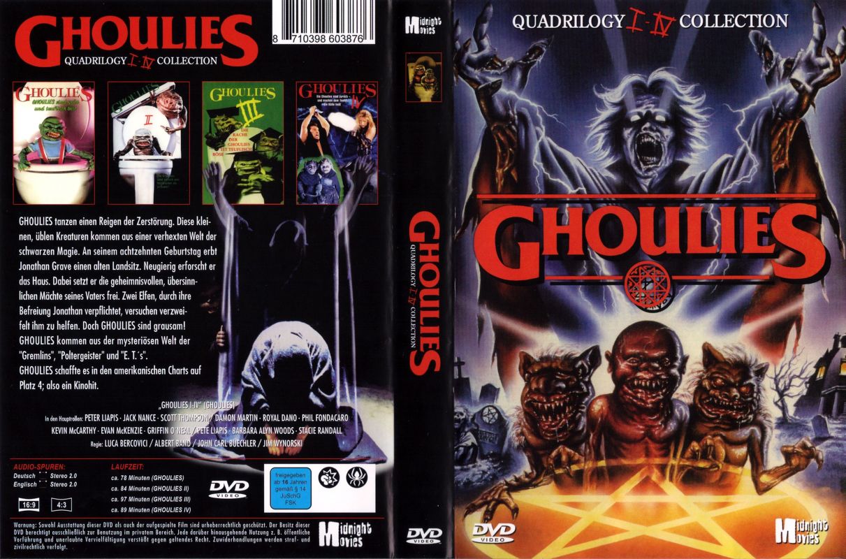(Bild für) Ghoulies - Quadrilogy (2 DVD+R uncut*)