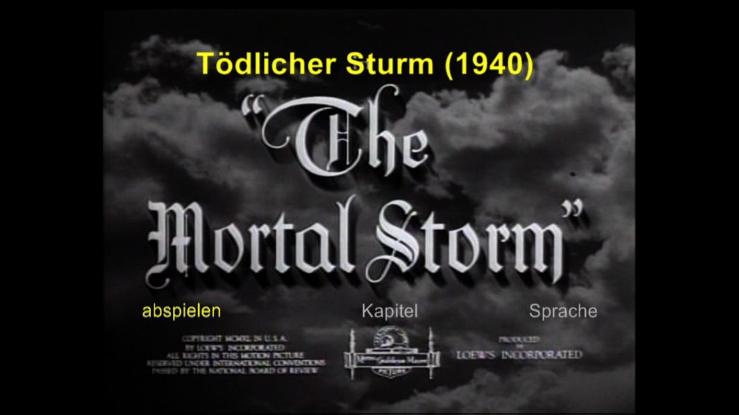 (Bild für) Tödlicher Sturm - 1940 (DVD+R uncut)