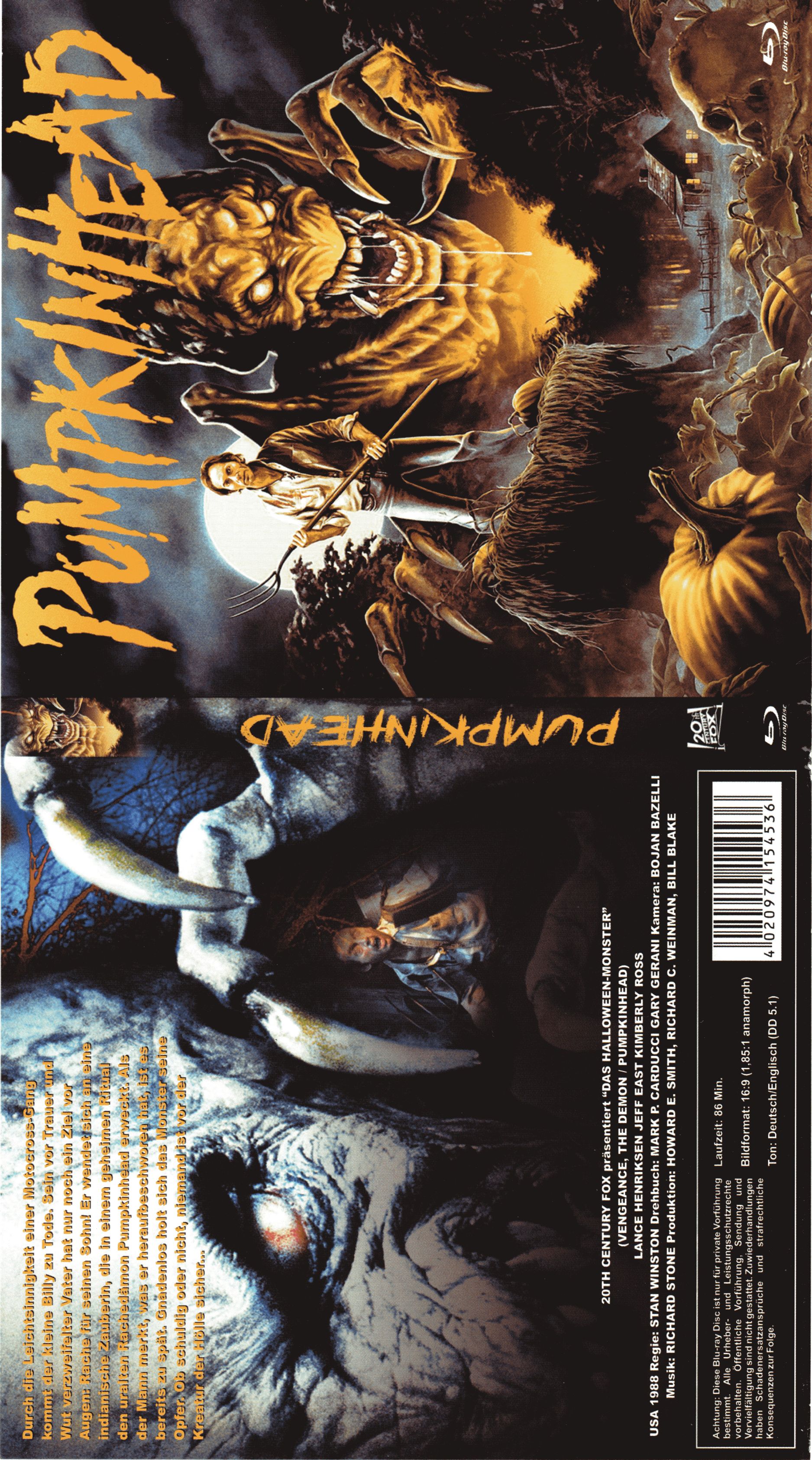 (Bild für) Pumpkinhead - 1988 (Blu-ray-R uncut)