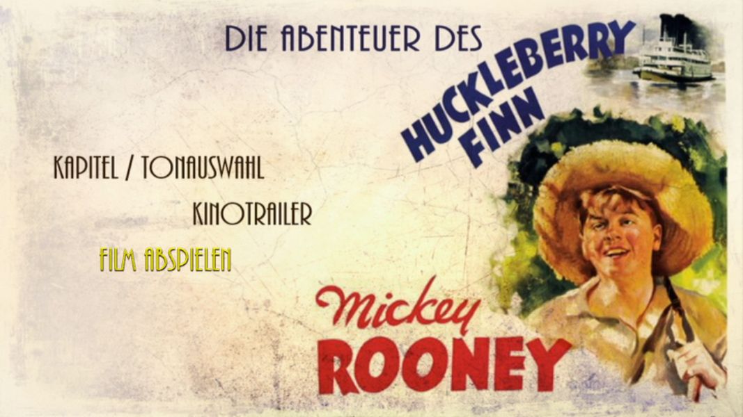 (Bild für) Die Abenteuer des Huckleberry Finn - 1939 (DVD+R uncut)