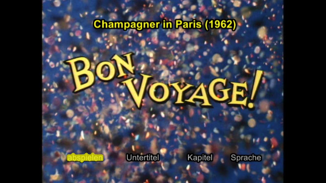(Bild für) Champagner in Paris - 1962 (DVD+R uncut)