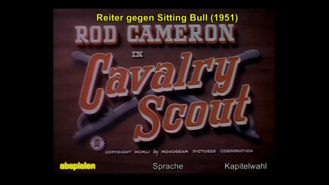 (Bild für) Cavalry Scout - 1951 (DVD+R)