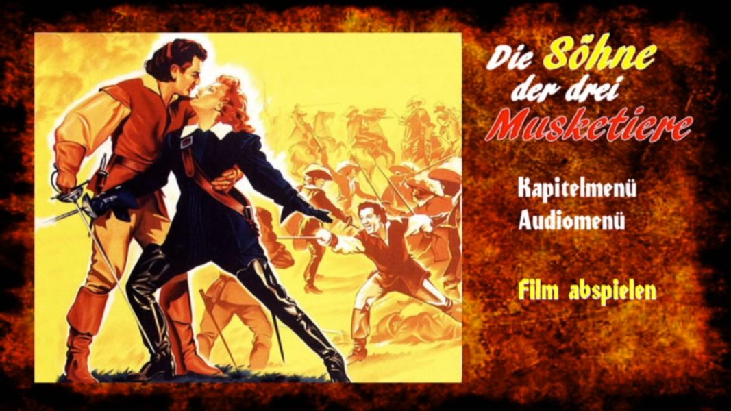 (Bild für) Die Söhne der drei Musketiere - 1952 DVD+R uncut)