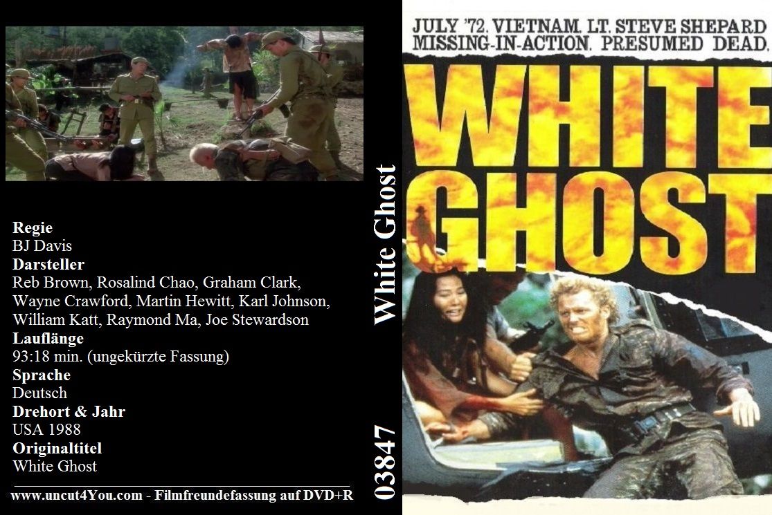 (Bild für) White Ghost - 1988 (DVD+R uncut) Tiefpreis