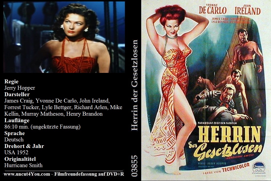 (Bild für) Herrin der Gesetzlosen - 1952 (DVD+R uncut)