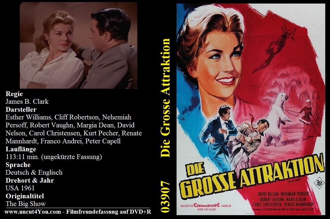 (Bild für) Die Grosse Attraktion - 1961 (DVD+R uncut)