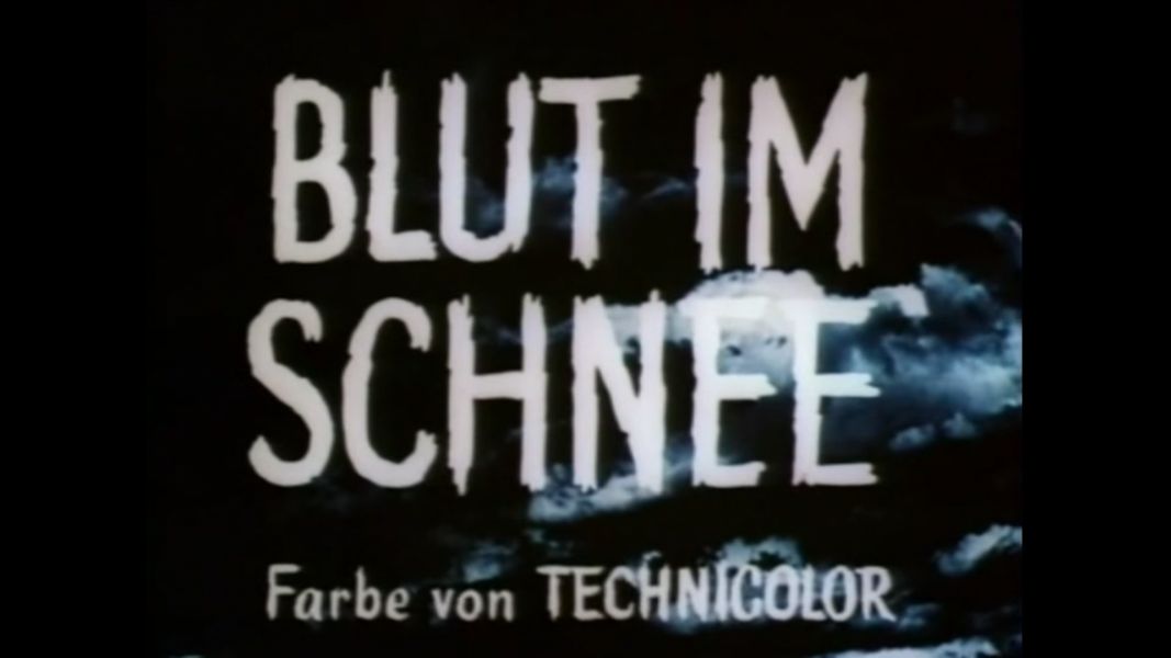 (Bild für) Blut im Schnee - 1954 (DVD+R uncut)