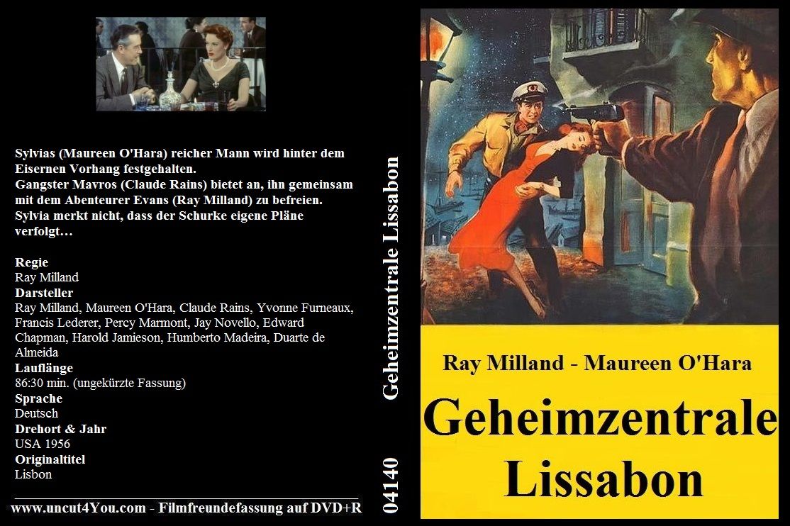 (Bild für) Geheimzentrale Lissabon - 1956 (DVD+R uncut)