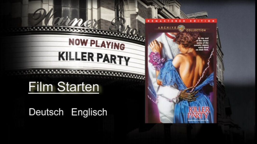 (Bild für) Killer Party - 1986 (DVD+R uncut)