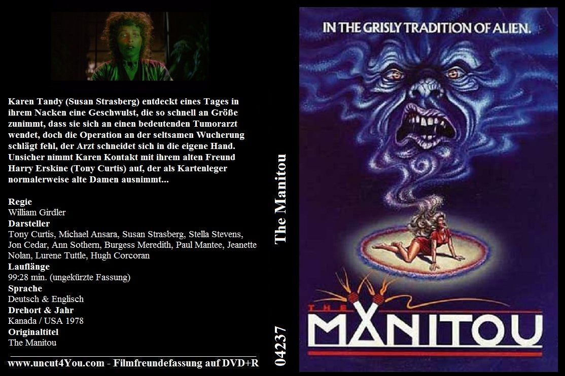 (Bild für) The Manitou - 1978 (DVD+R uncut)