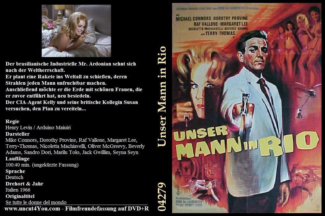 (Bild für) Unser Mann in Rio - 1966 (DVD+R uncut)