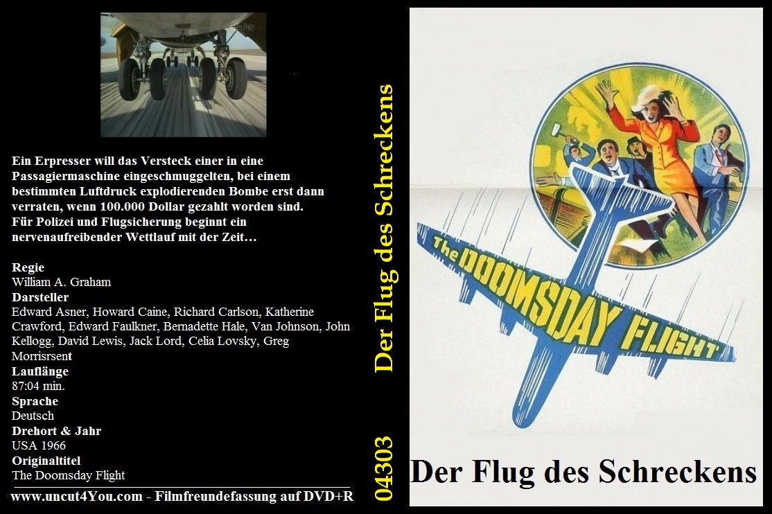 (Bild für) Der Flug des Schreckens - 1966 (DVD+R)