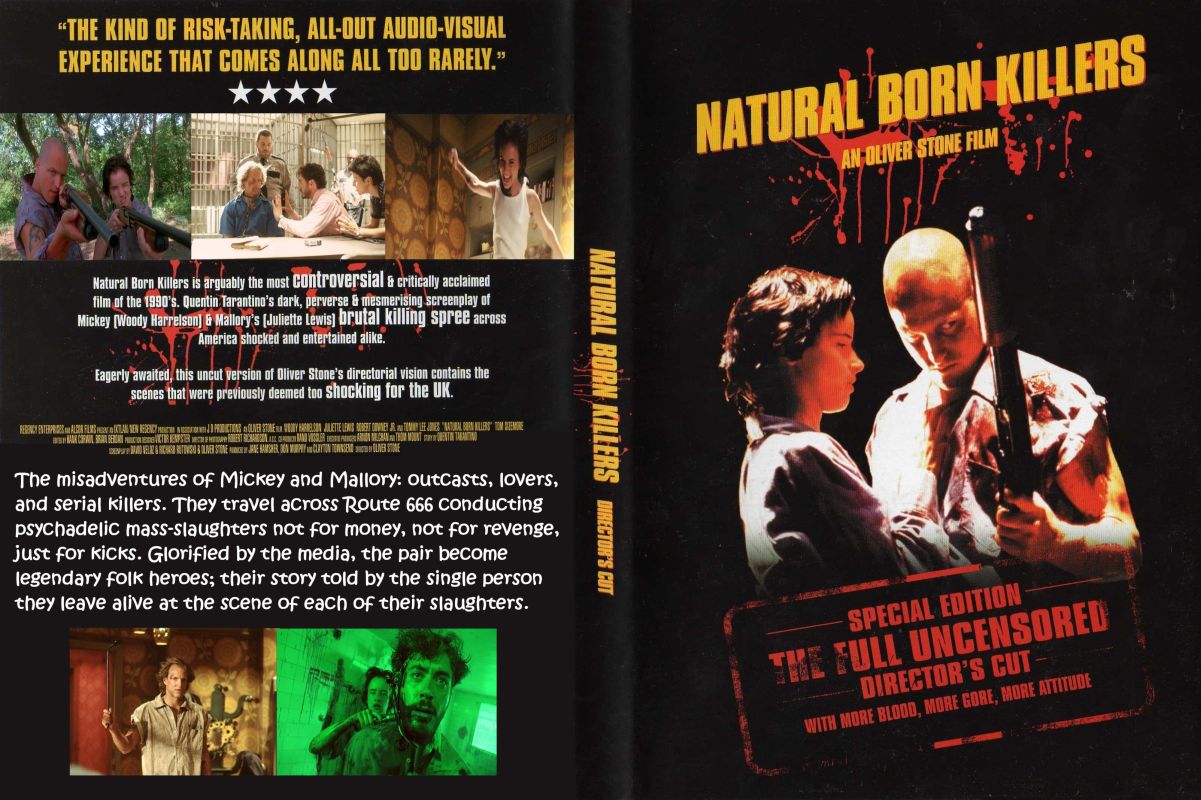 (Bild für) Natural Born Killers XXL - 1994 (DVD+R Fanfassung)