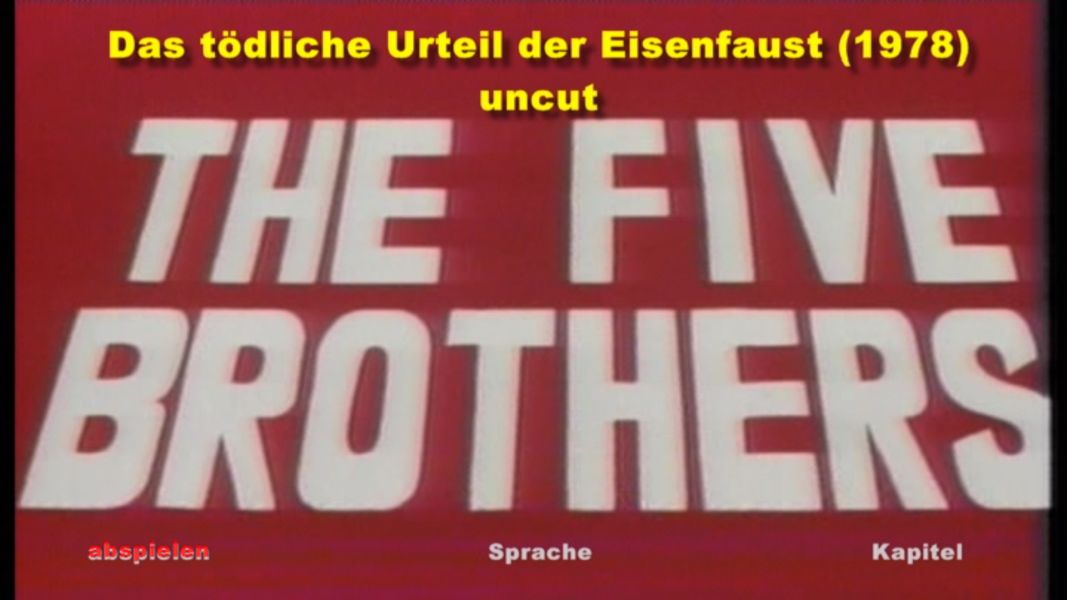 (Bild für) Das Tödliche Urteil der Eisenfaust - 1978 (DVD+R uncut)
