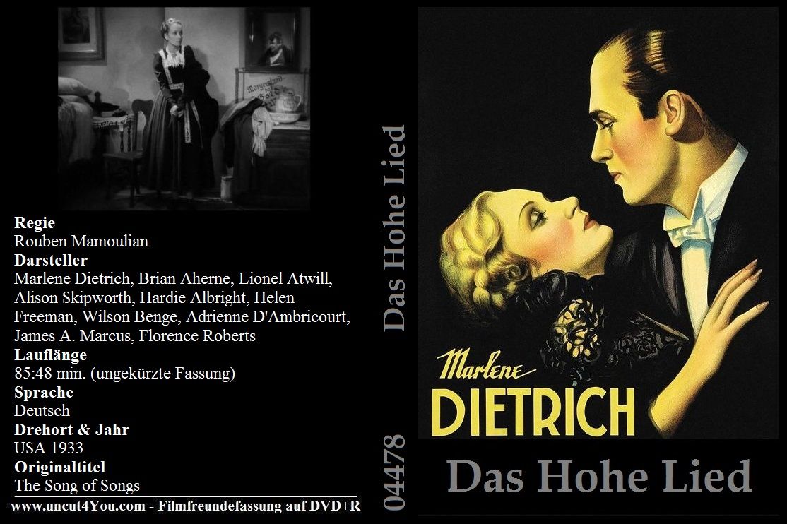 (Bild für) Das Hohe Lied (DVD+R uncut)
