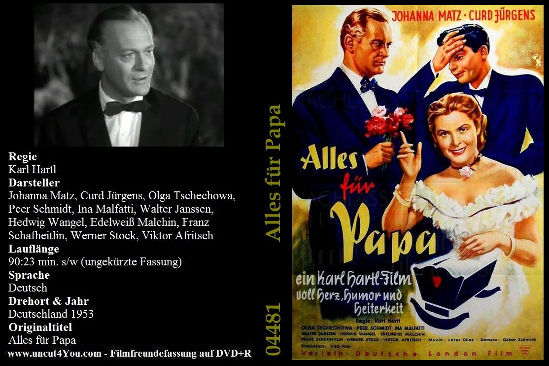 (Bild für) Alles für Papa - 1953 (DVD+R uncut)