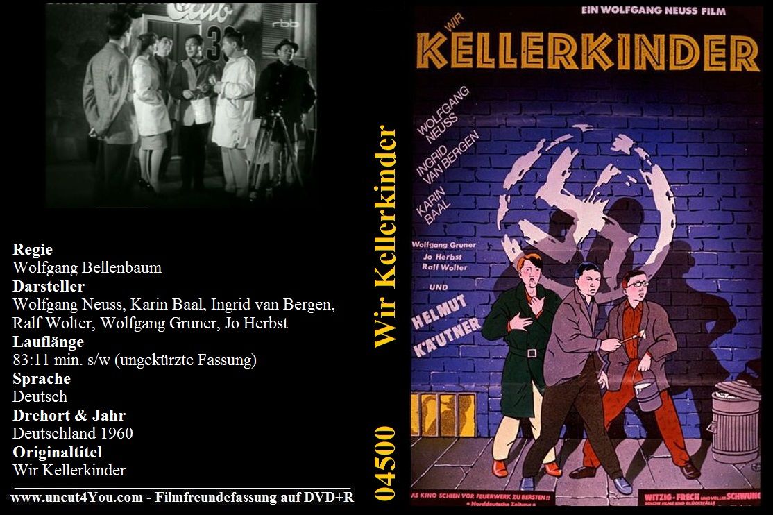 (Bild für) Wir Kellerkinder - 1960 (DVD+R uncut)
