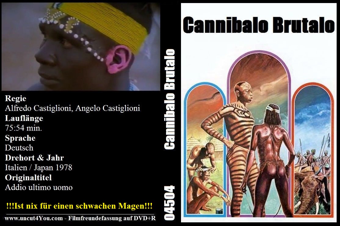 (Bild für) Cannibalo Brutalo - 1978 (DVD+R)