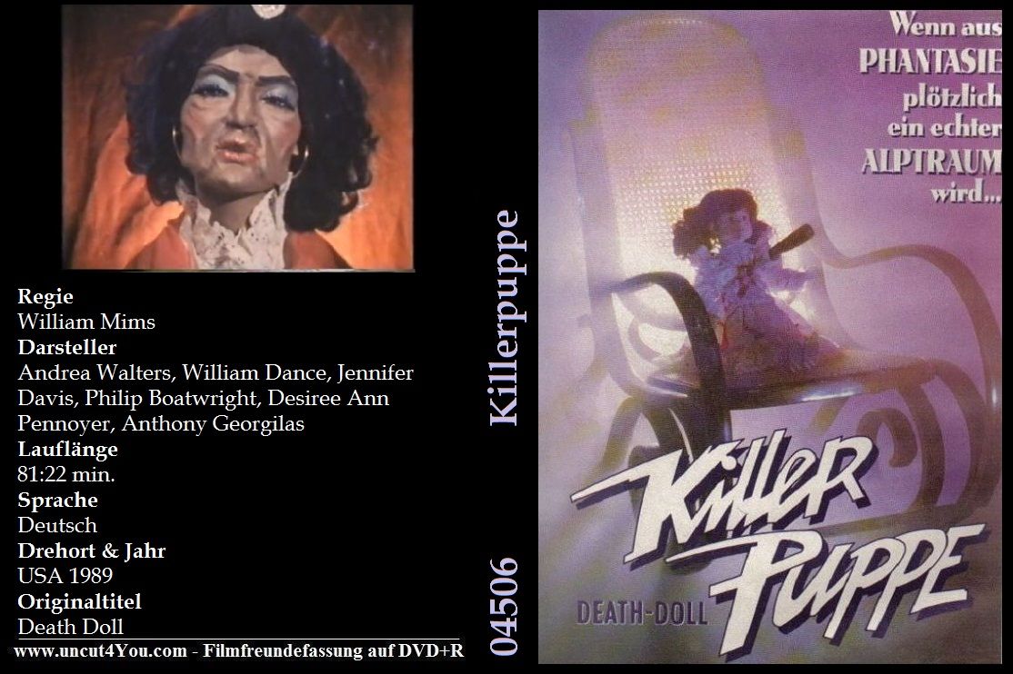 (Bild für) Killerpuppe - 1989 (DVD+R)