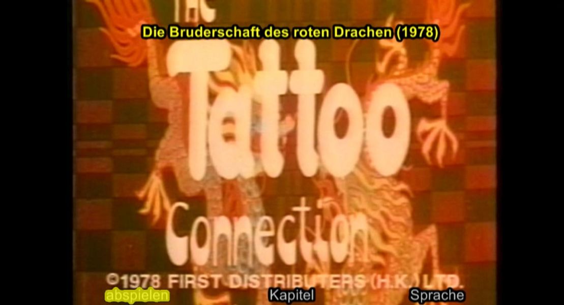 (Bild für) The Tattoo Connection - 1978 (DVD+R uncut)