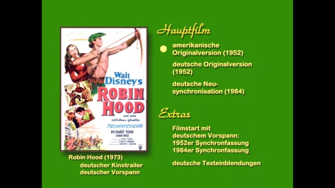 (Bild für) Robin Hood - Rebell des Königs - O-Synchro - 1952 (DVD+R uncut)