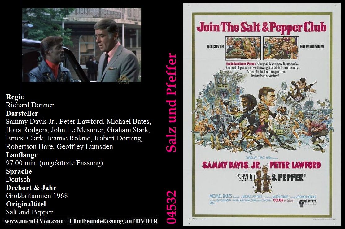 (Bild für) Salz und Pfeffer - 1968 (DVD+R uncut)