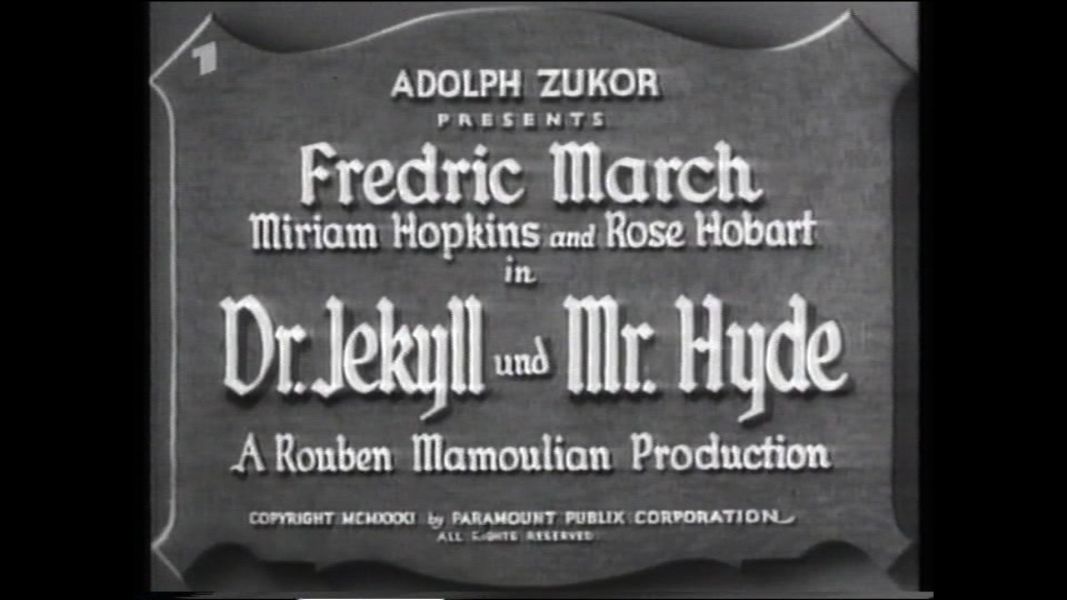 (Bild für) Dr. Jekyll and Mr. Hyde - 1931 (DVD+R uncut)