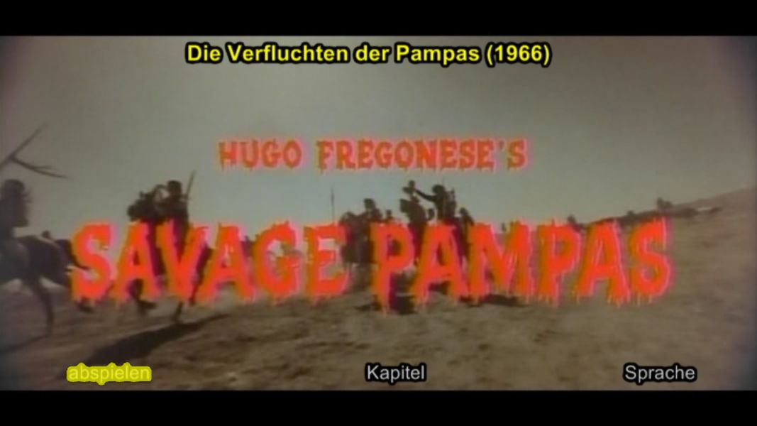 (Bild für) Die Verfluchten der Pampas - 1966 (DVD+R uncut)