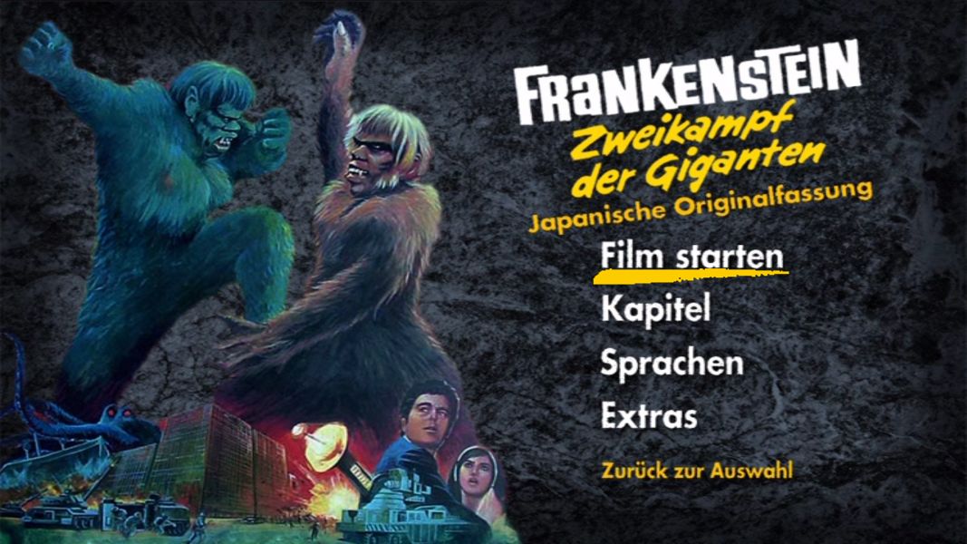 (Bild für) Frankenstein - Zweikampf der Giganten - 1966 (DVD+R uncut)
