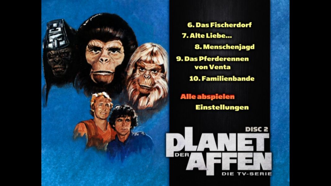 (Bild für) Planet der Affen [TV-Serie] - 1974 (3 DVD+R uncut)