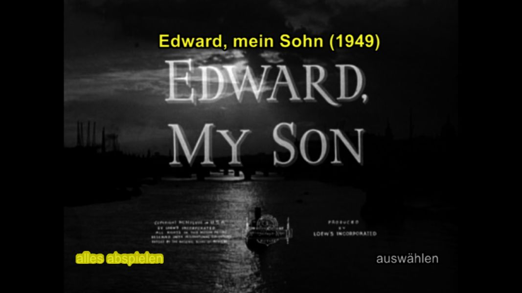 (Bild für) Edward, mein Sohn - 1949 (DVD+R uncut)