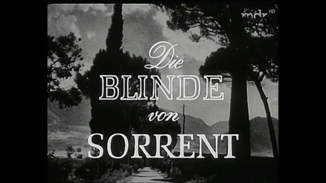 (Bild für) Die Blinde von Sorrent - 1952 (DVD+R)