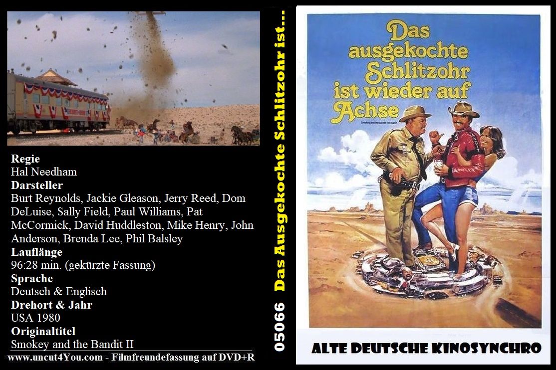 (Bild für) Das Ausgekochte Schlitzohr ist wieder auf Achse - 1980 (DVD+R uncut)