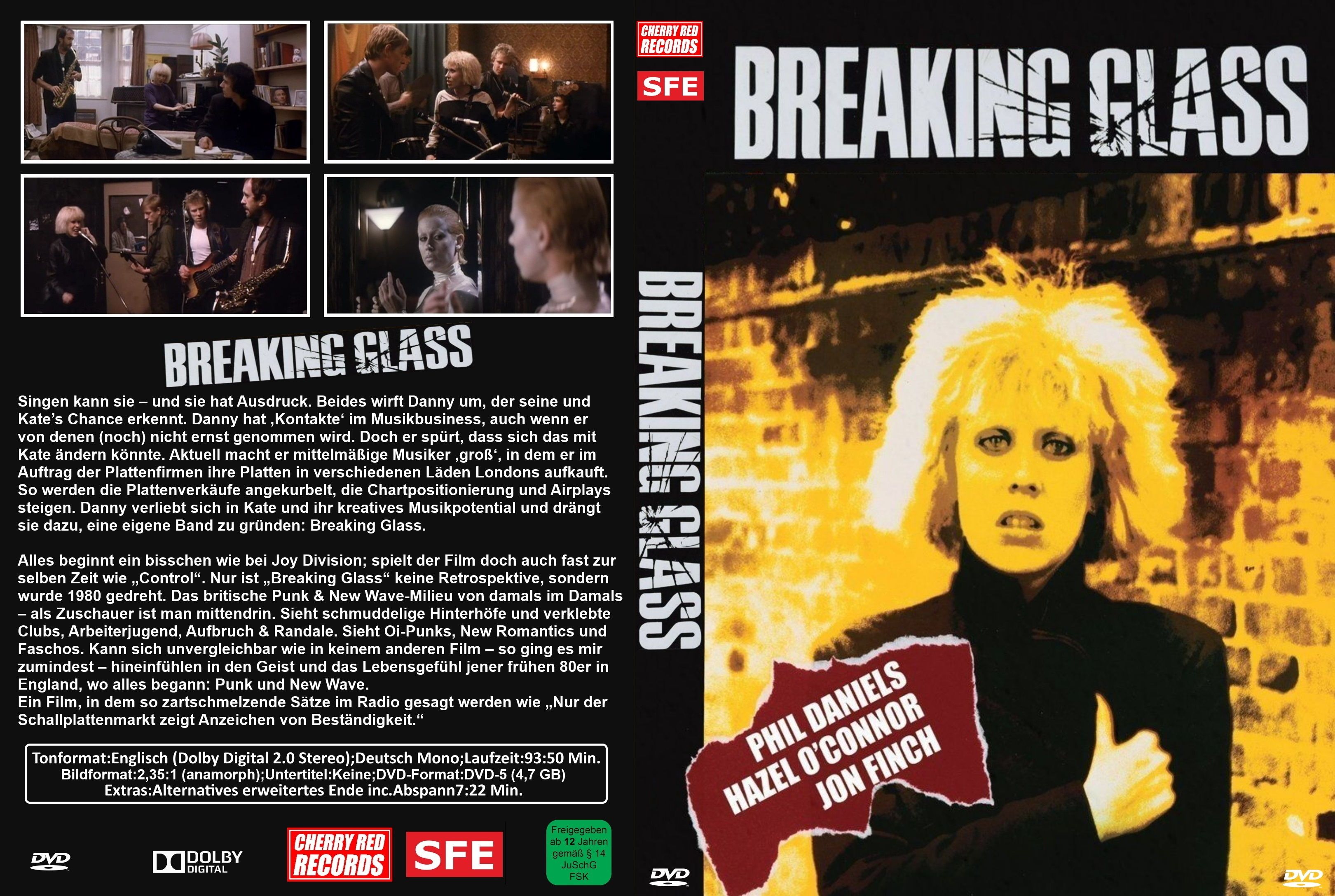 (Bild für) Breaking Glass - 1980 (DVD+R US-Version)