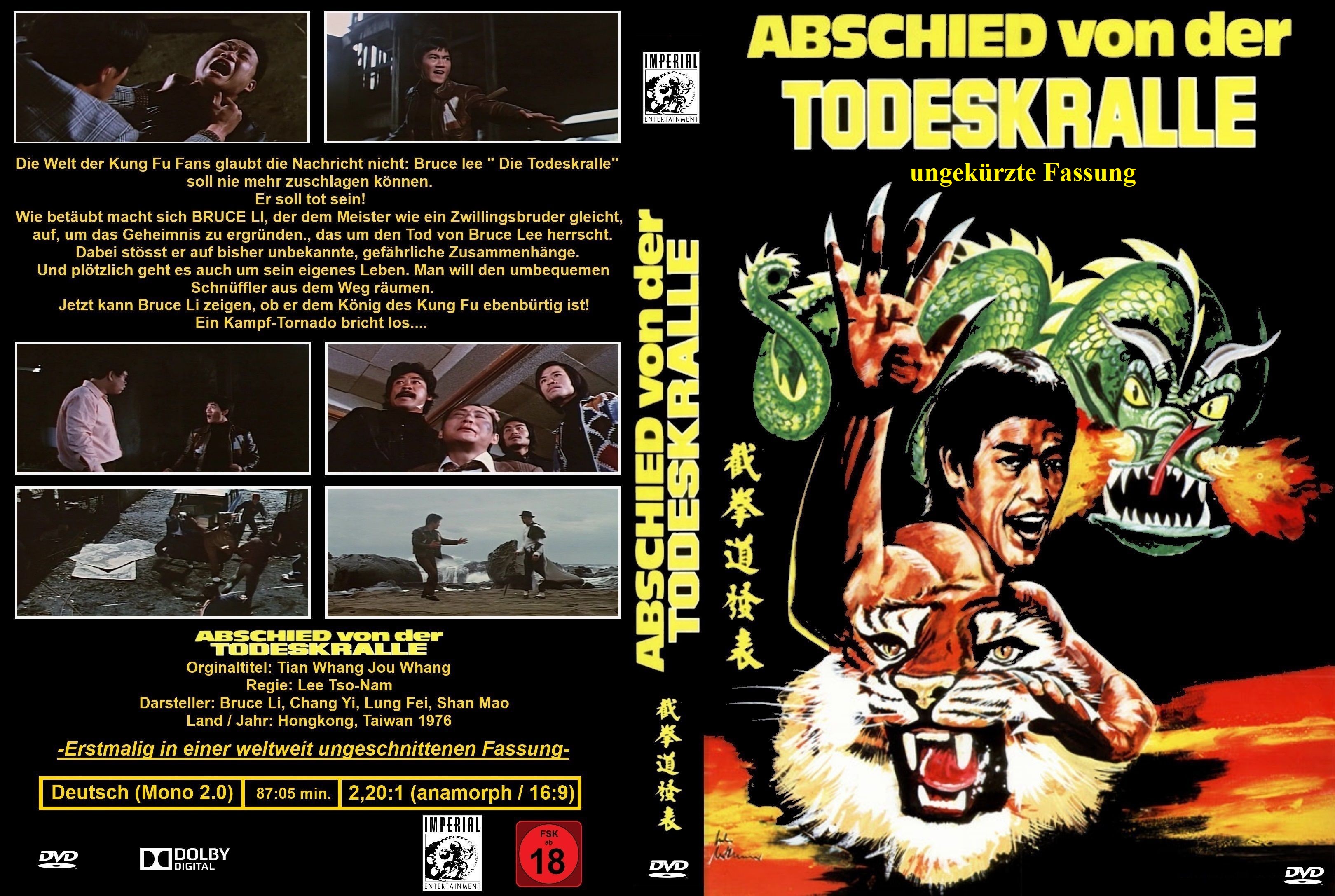 (Bild für) Abschied von der Todeskralle - 1976 (DVD+R uncut)