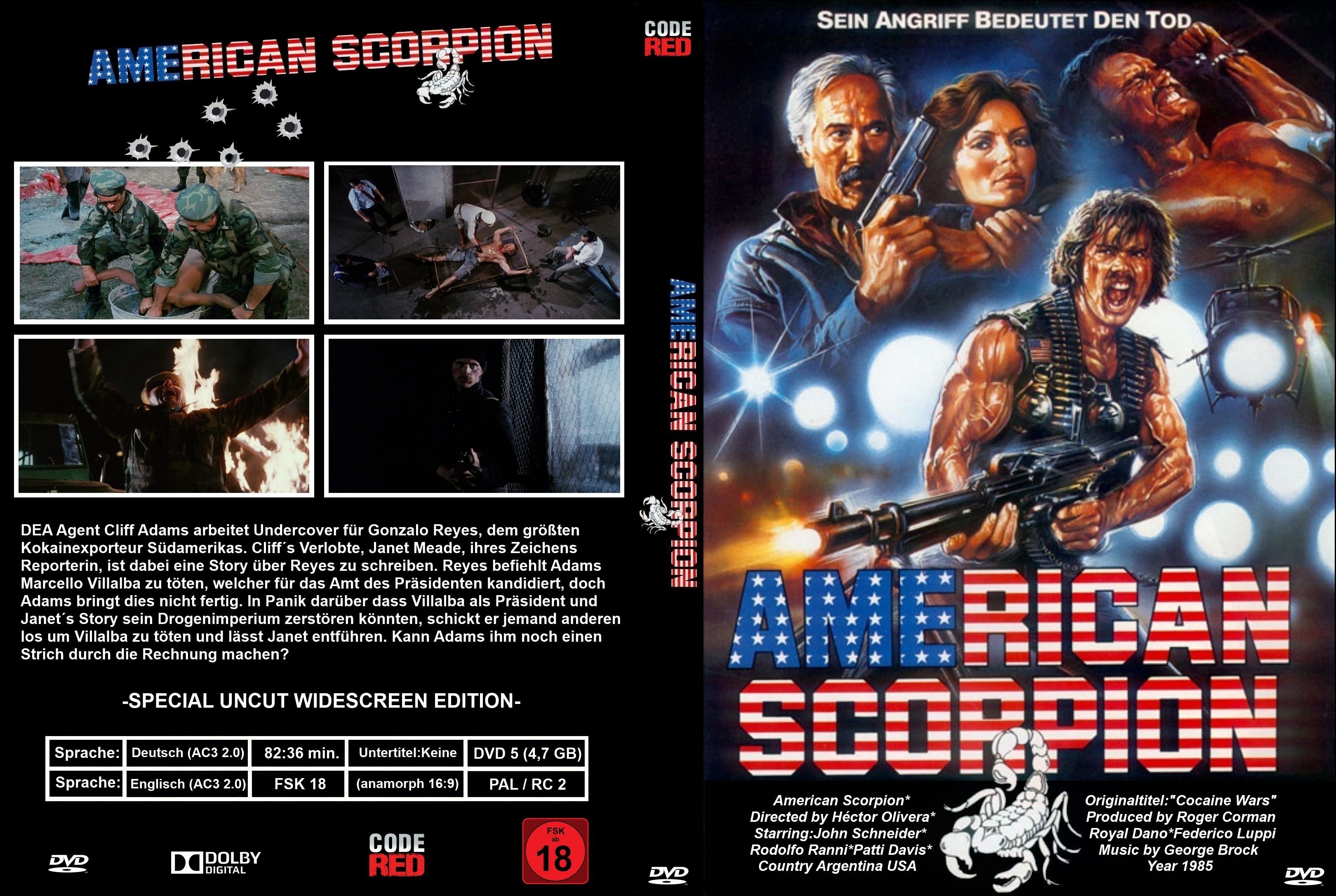 (Bild für) American Scorpion - 1985 (DVD+R uncut)