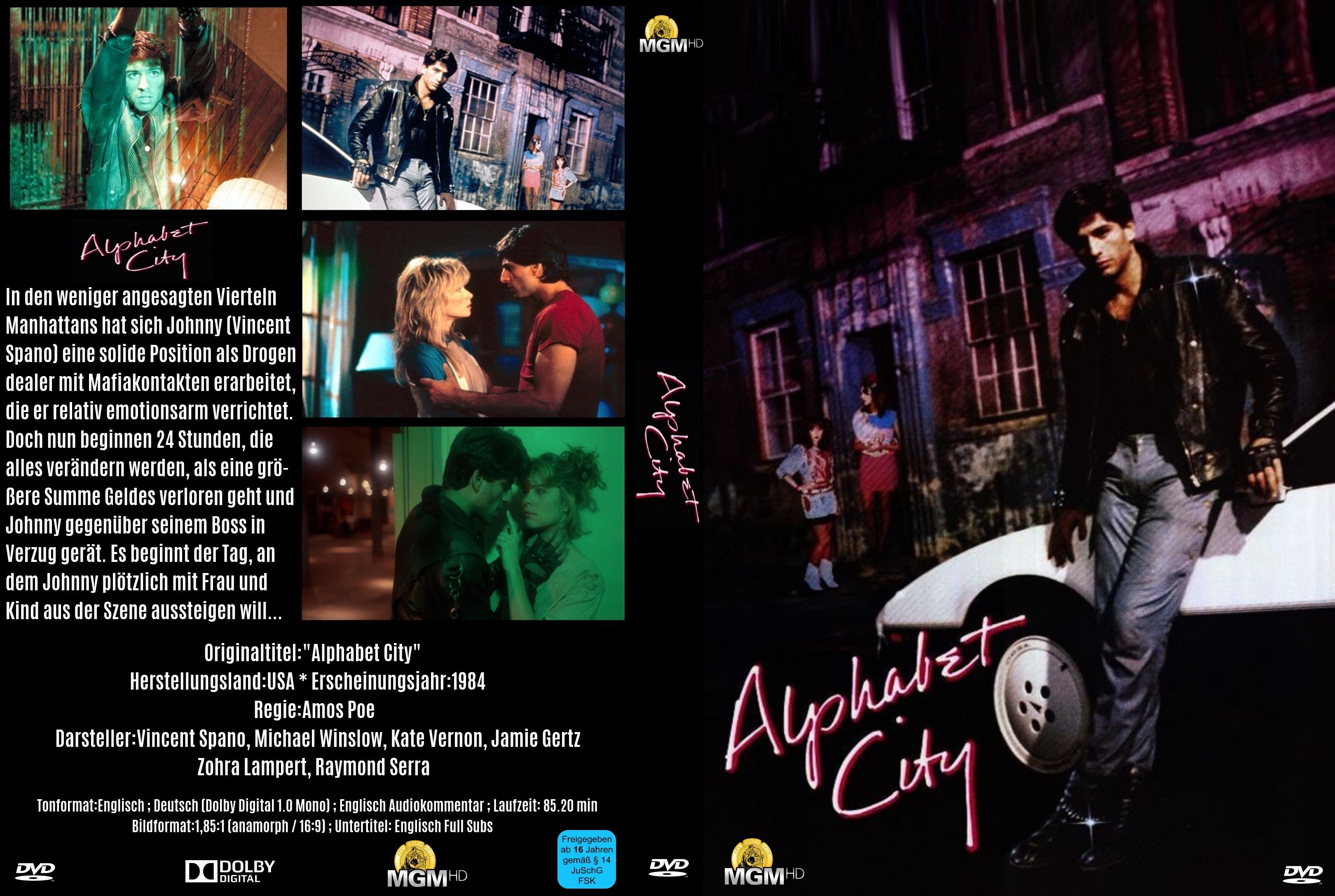 (Bild für) Alphabet City - 1984 (DVD+R uncut)