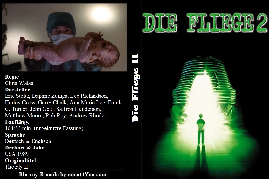 (Bild für) Die Fliege II - 1986 (Blu-ray-R uncut)