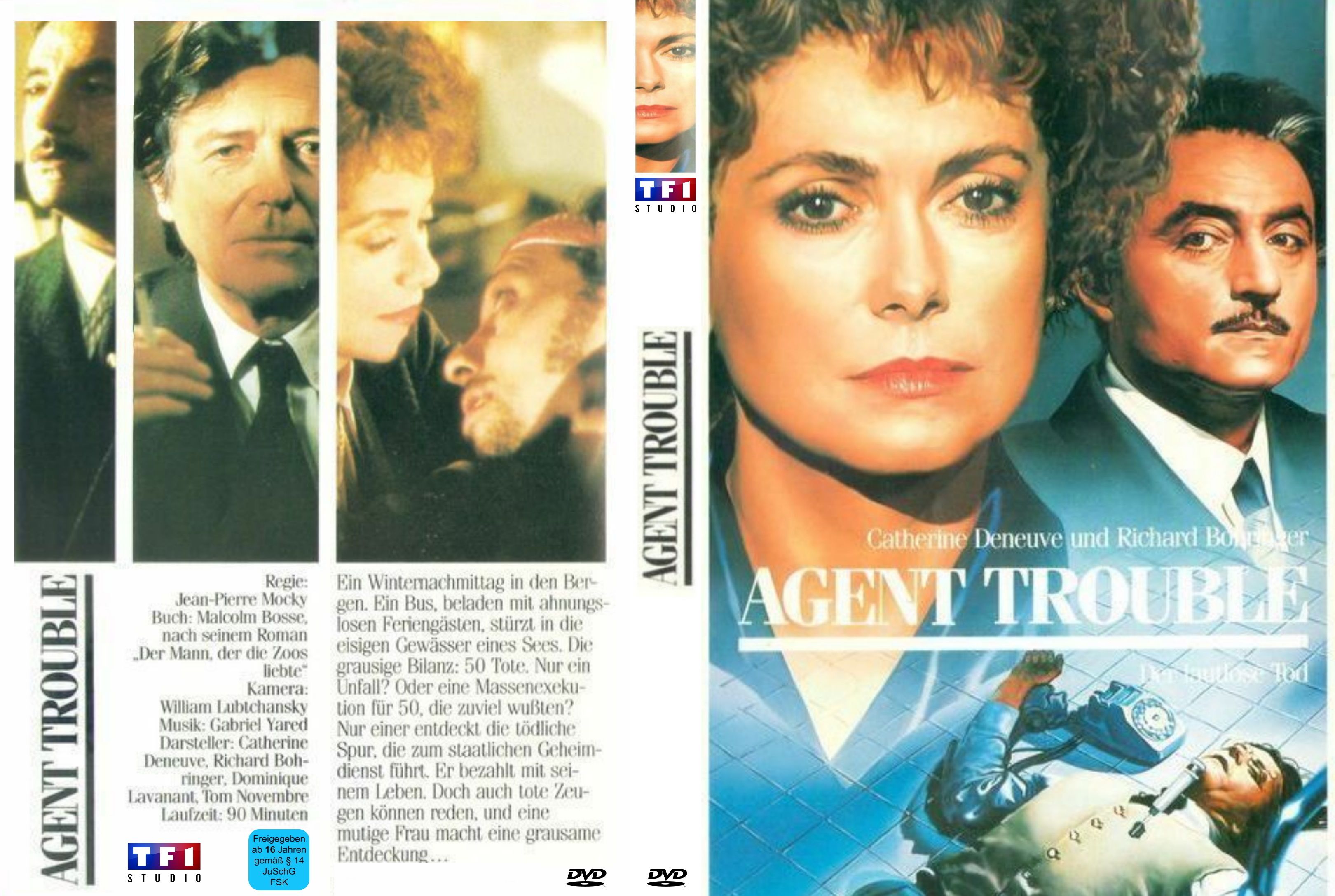 (Bild für) Agent trouble - 1987 (DVD+R uncut)