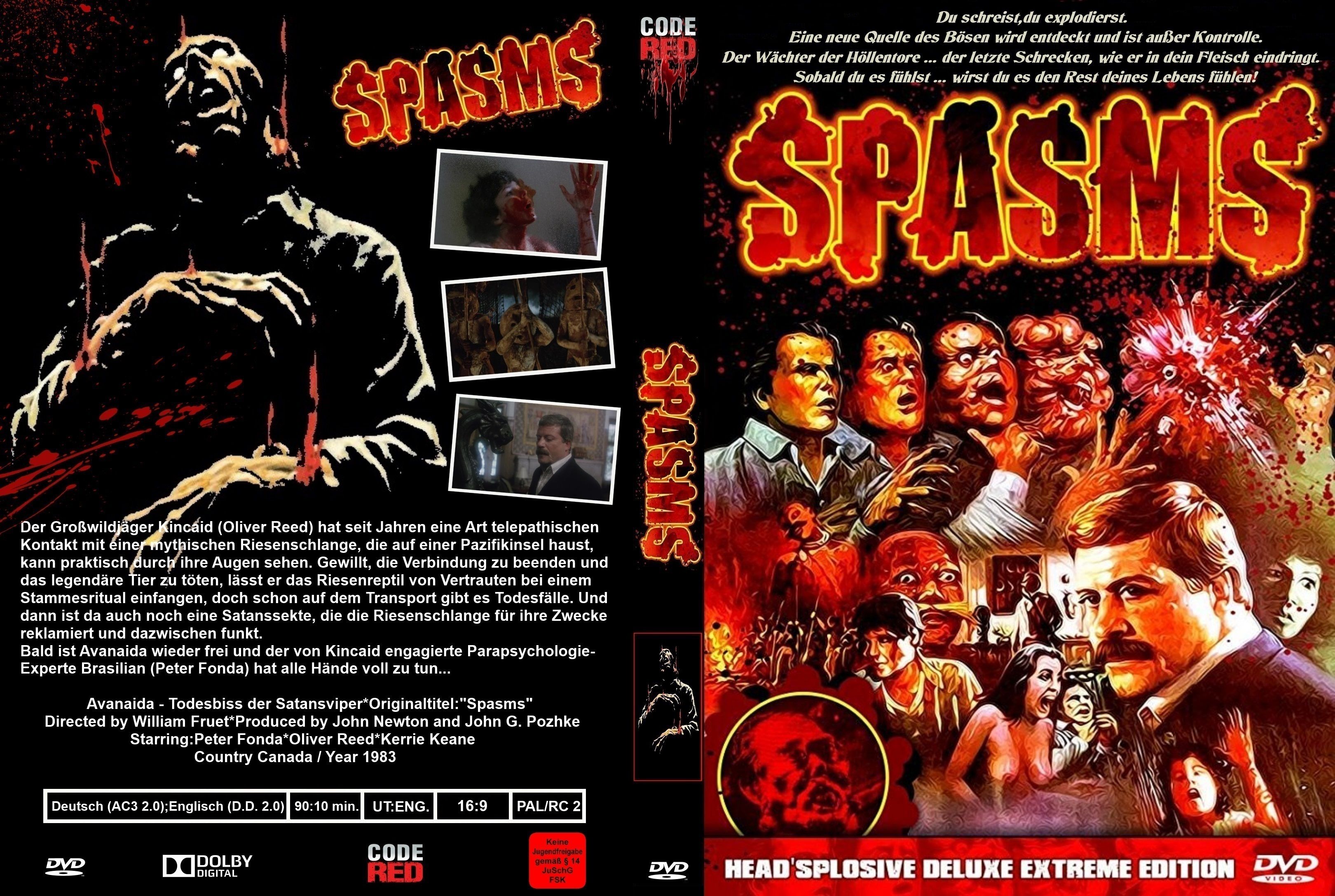 (Bild für) Spasms - 1978 (DVD+R uncut)