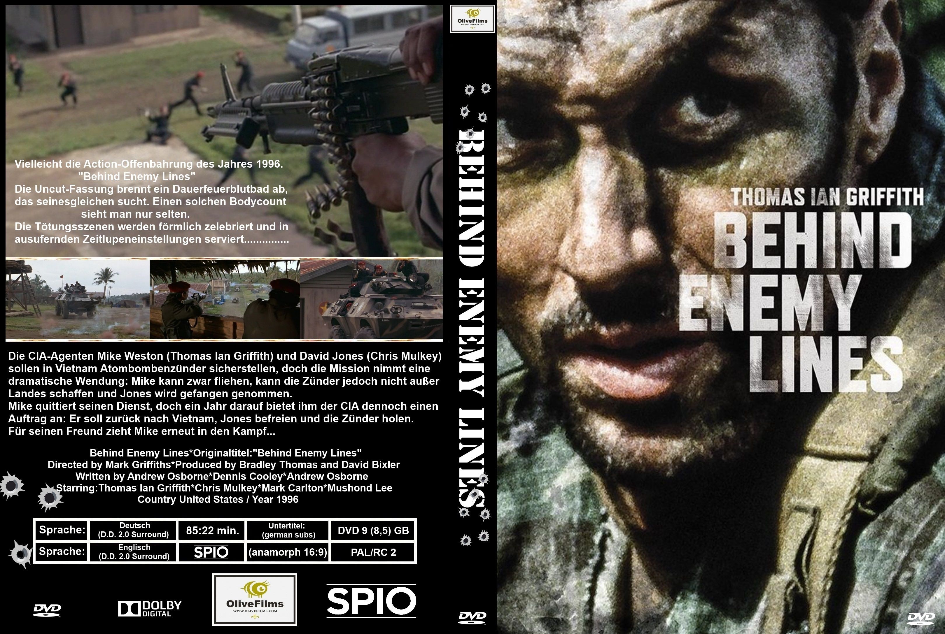 (Bild für) Behind Enemy Lines - 1997 (DVD+R uncut)
