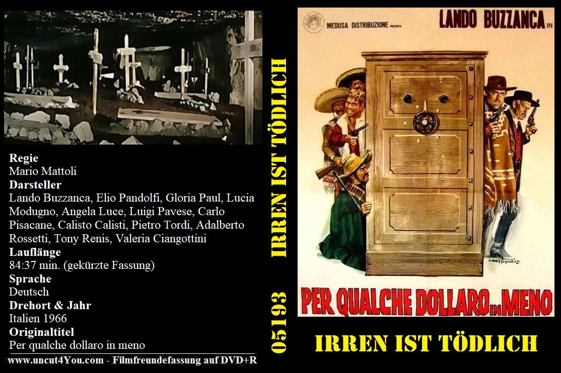 (Bild für) Irren ist tödlich - 1966 (DVD+R)