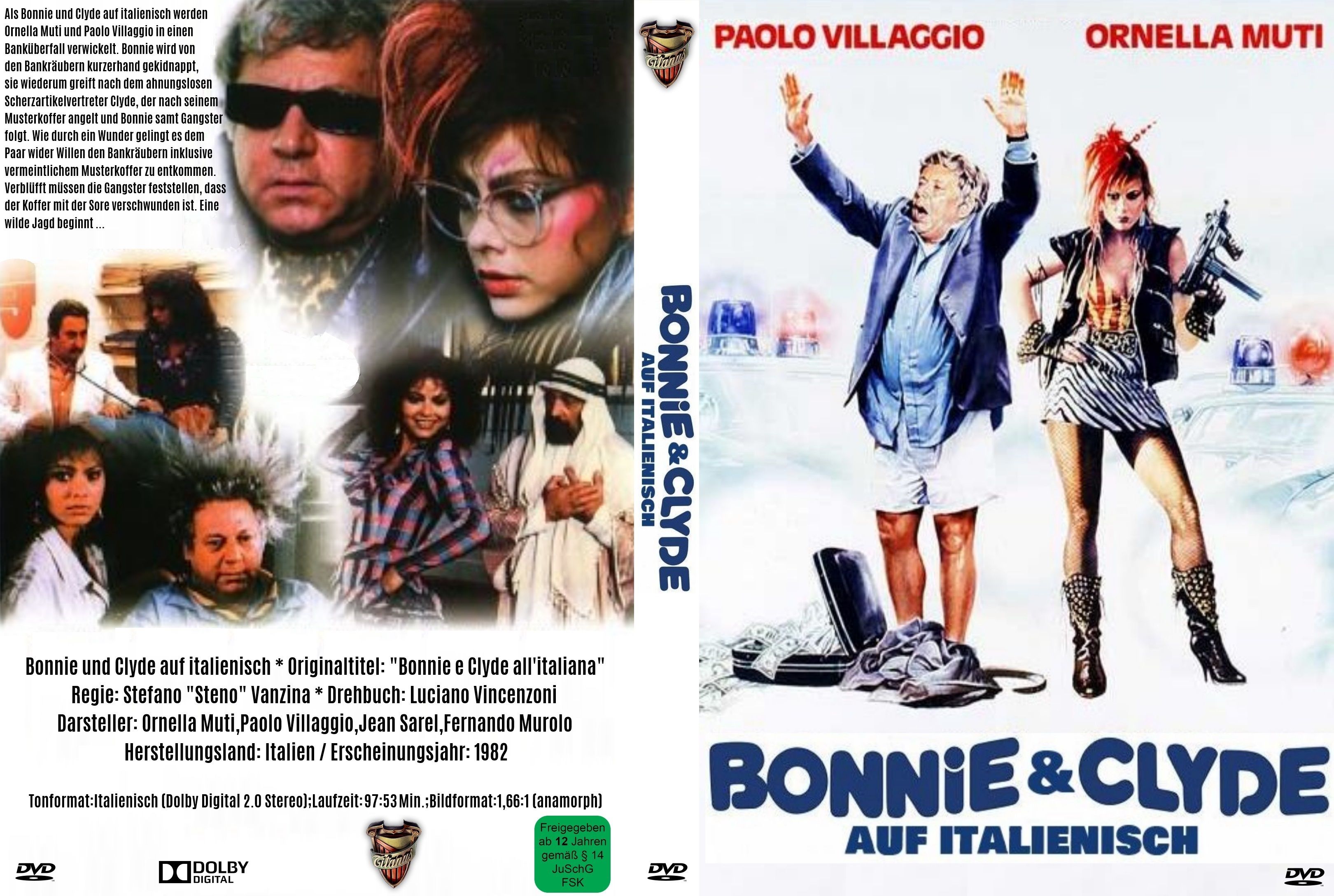 (Bild für) Bonnie und Clyde auf Italienisch - 1989 (DVD+R uncut)