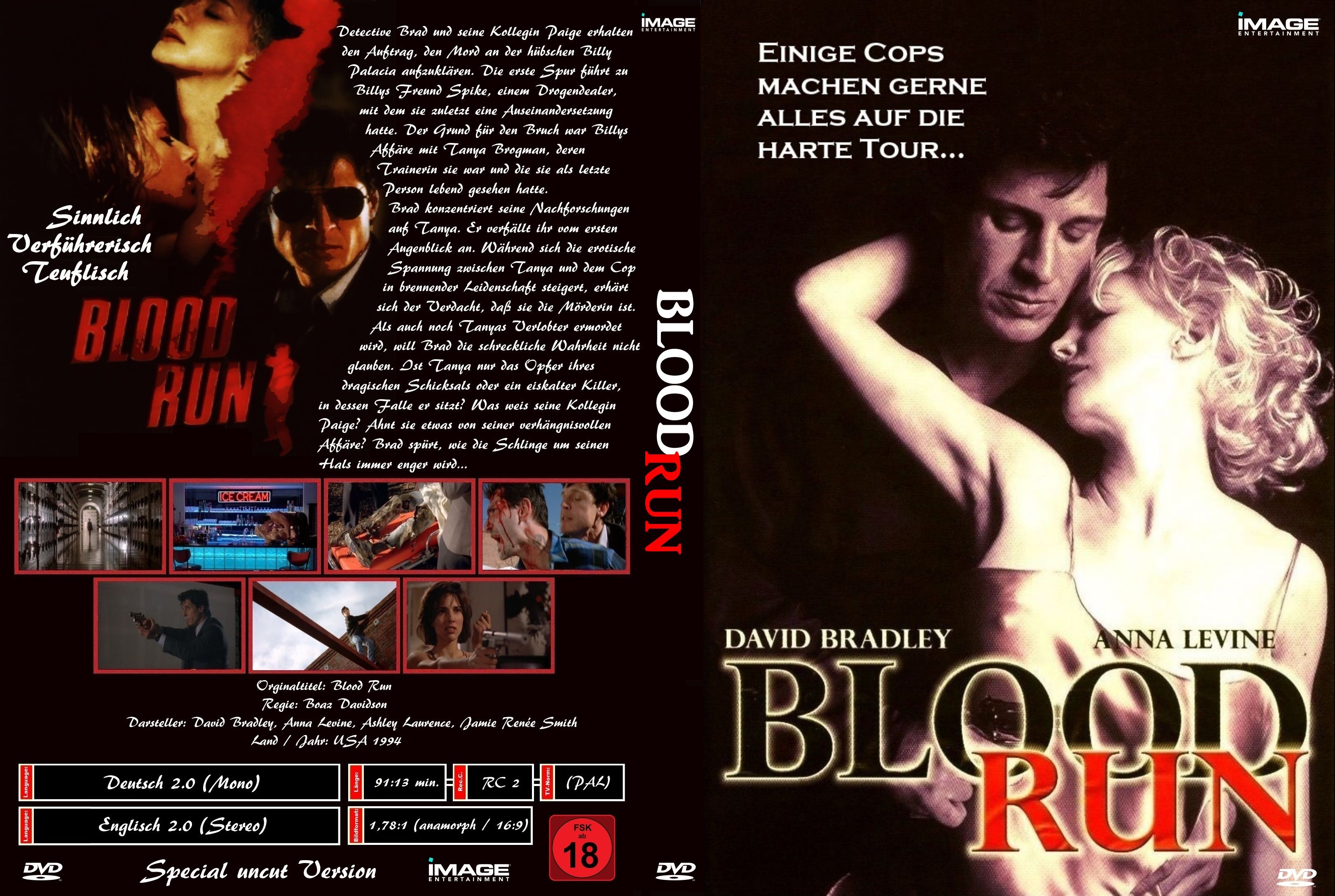 (Bild für) Blood Run - 1994 (DVD+R uncut)