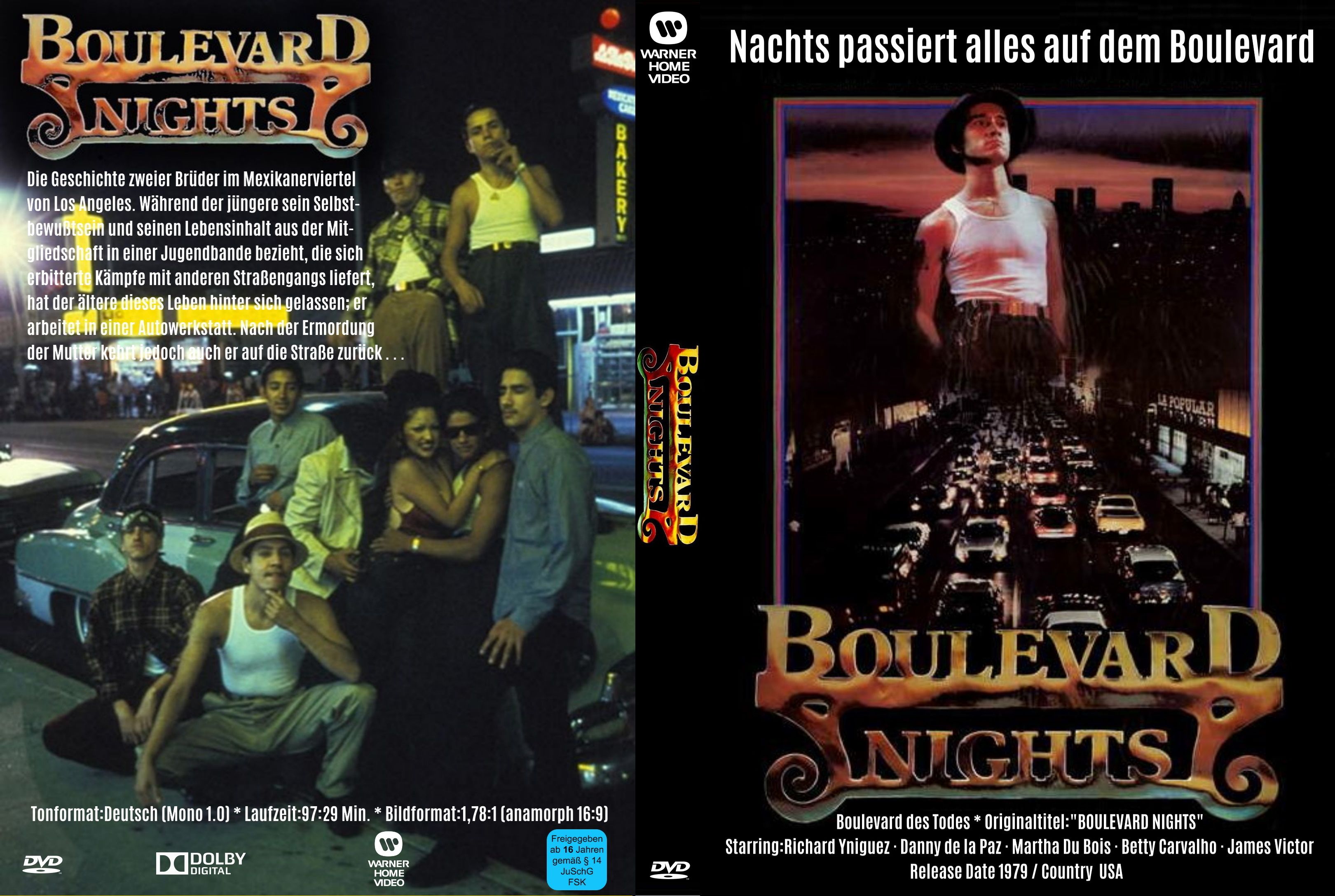 (Bild für) Boulevard Nights - 1979 (DVD+R uncut)
