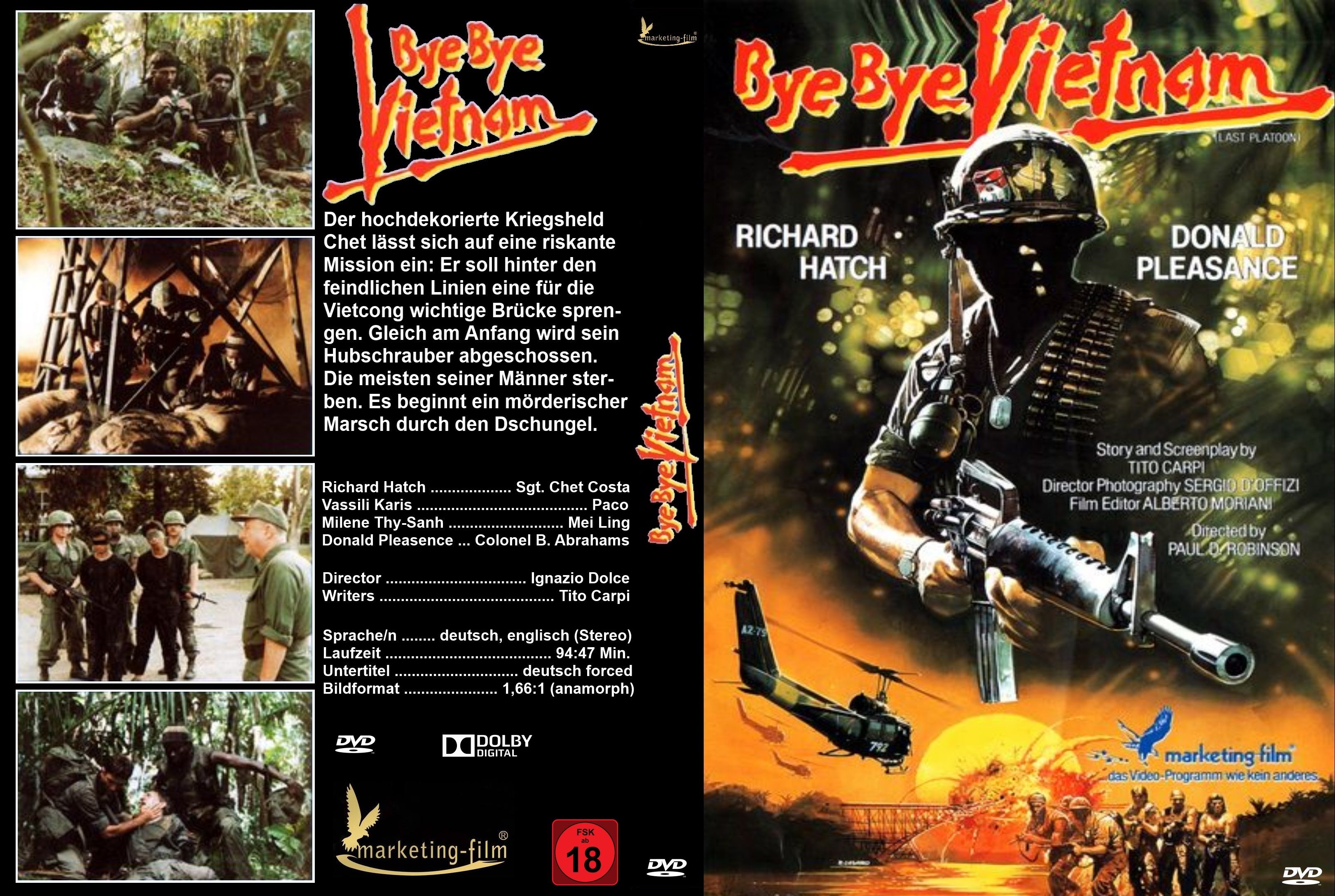(Bild für) Bye Bye Vietnam - 1988 (DVD+R uncut)
