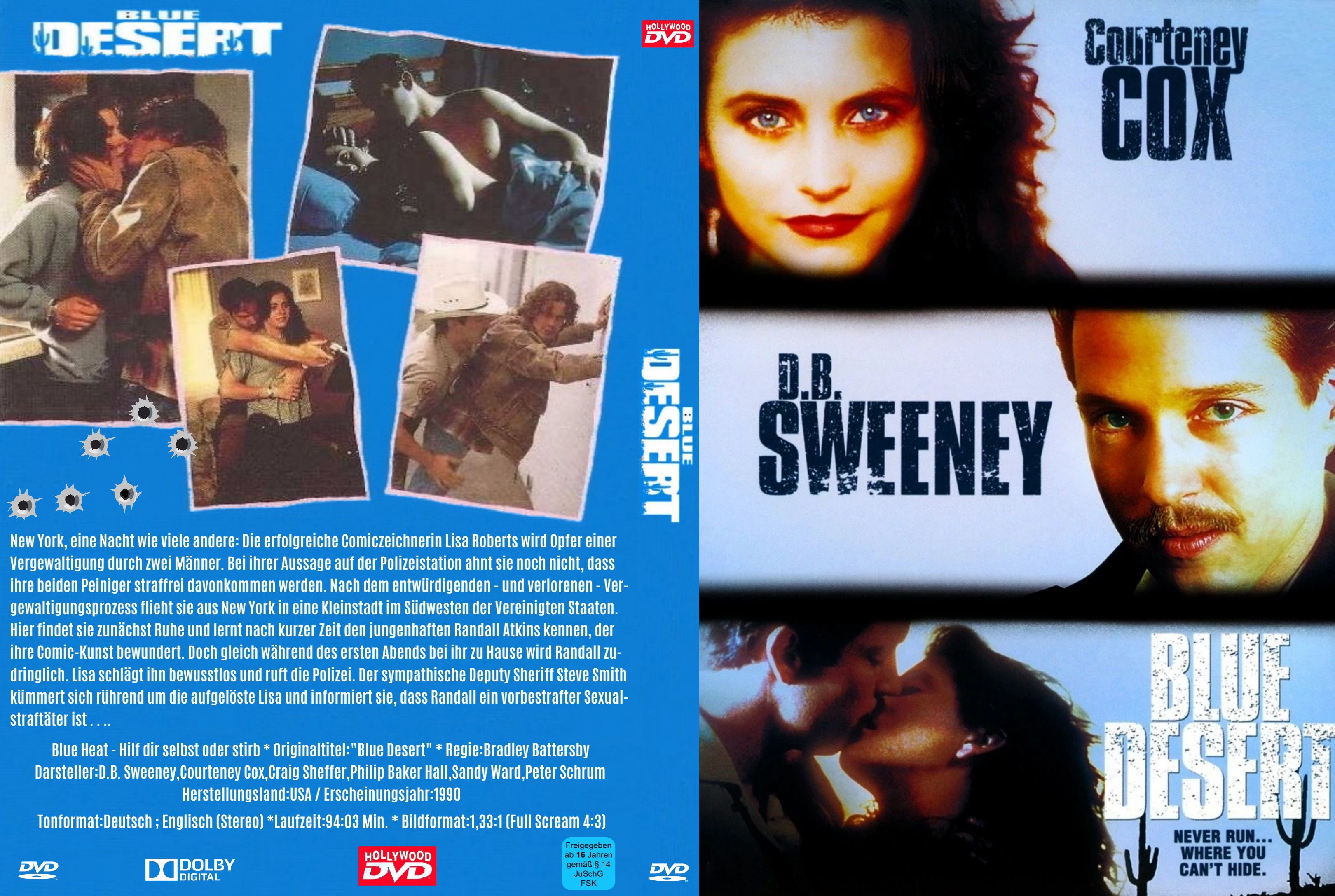 (Bild für) Blue Desert - 1990 (DVD+R uncut)