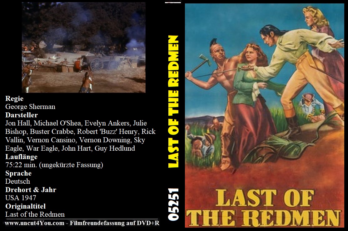 (Bild für) Last of the Redmen - 1987 (DVD+R uncut)